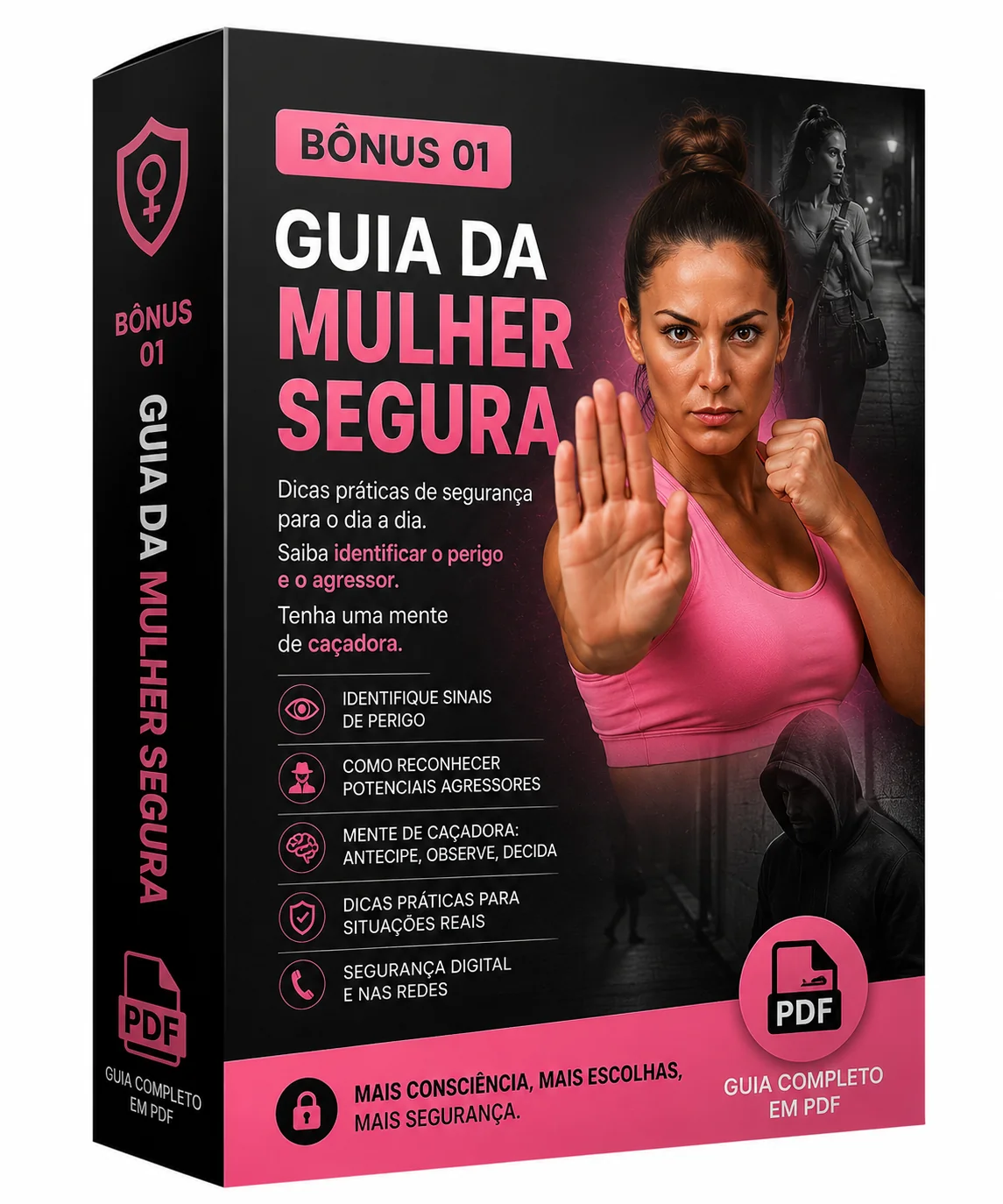 Bônus 01 — Guia da Mulher Segura, guia completo em PDF